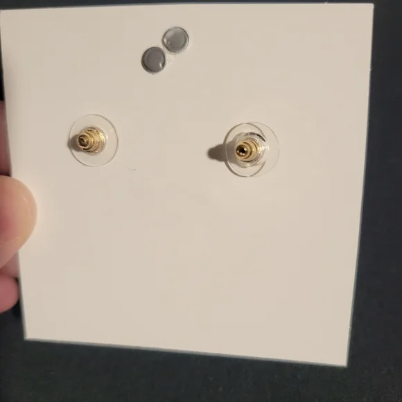 Earrings Gold With Pearl - Picture 5 of 5